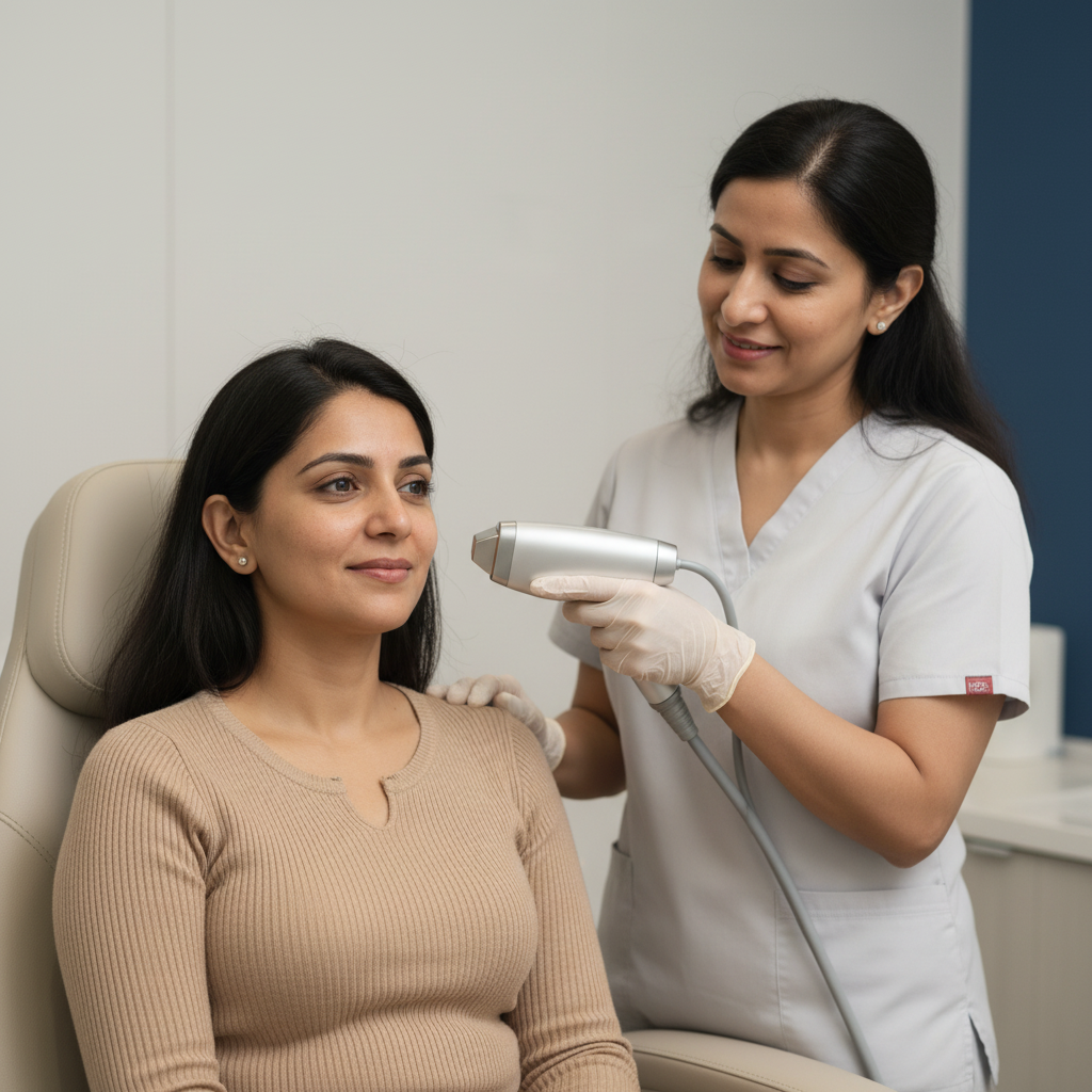 Pigmentation treatment at clinic